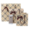OEM ODM Tea Striped Khaki Kraft Paper Bags do sklepu odzieżowego