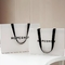 Niestandardowe luksusowe kosmetyczne torby papierowe Odzież Torby na zakupy z uchwytami