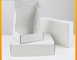 15x15x5cm Biodegradowalne pudełko z tektury falistej Zwykły biały papier składany