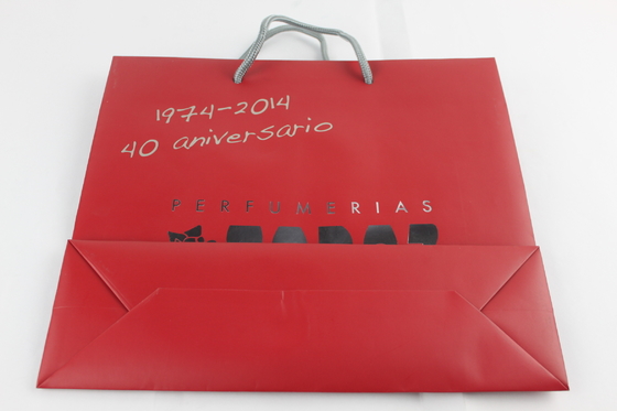Profesjonalne torby papierowe o gramaturze 100-450 g / m2 z uchwytem na liny PP Art Paper Bag