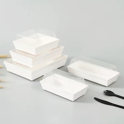 28 uncji do 74 uncji Pojemnik na żywność Pudełko papierowe Ciasto Sushi To Go Box