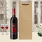 ISO SGS Nietoksyczne butelki wina Torby papierowe CMYK Torba papierowa czerwonego wina butelka wina sznurek do pakowania w worki z tkaniny