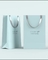 Dostosowane logo Letterpress Małe papierowe torby na biżuterię