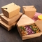 CMYK Pantone Kraft Pasta Salad Box OEM Jednorazowe papierowe pudełko na lunch ODM