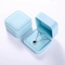 Sky Blue Haze Grey Pudełka z biżuterią z papieru z recyklingu 6 cm * 5 cm * 4,5 cm