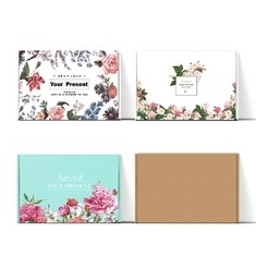 Glossy/Matte Lamination KraftPackagingBox z kolorem druku CMYK